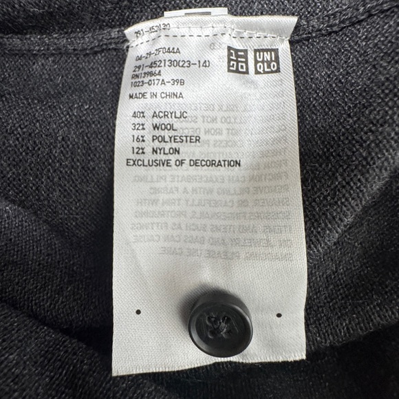 Uniqlo × JW Anderson Merino Wool Blend Polo Long Sleeve Sweater Dress Size XS - Picture 11 of 12